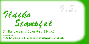 ildiko stampfel business card
